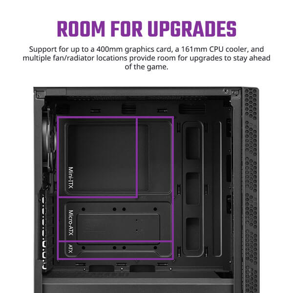 Cooler Master MasterBox MB600L V2 ATX Mid Tower Case